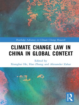 cover image of Climate Change Law in China in Global Context